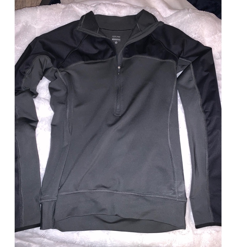 Nike Pro quarter zip pullover
